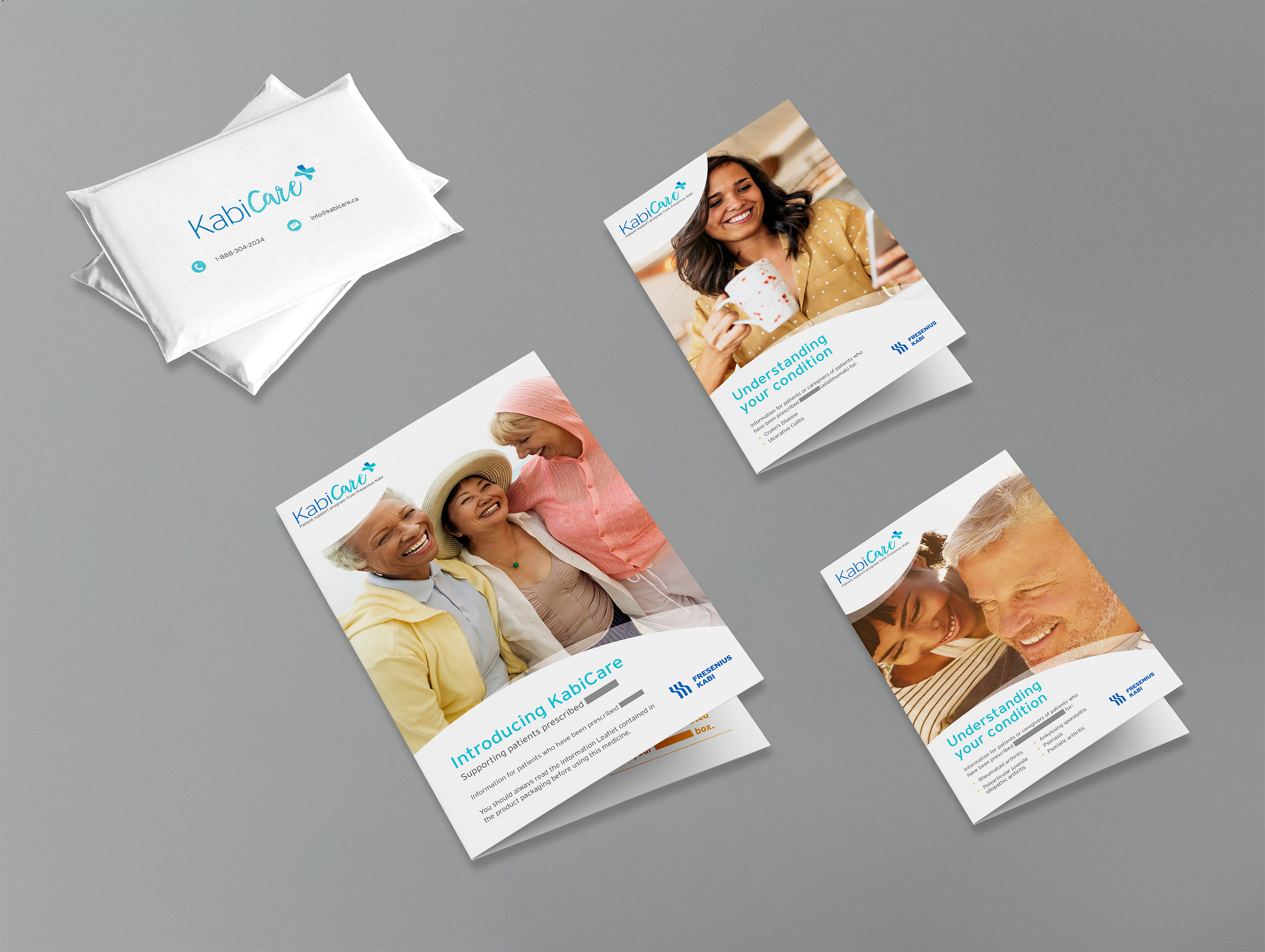 Healthcare educational brochures and patient support materials
