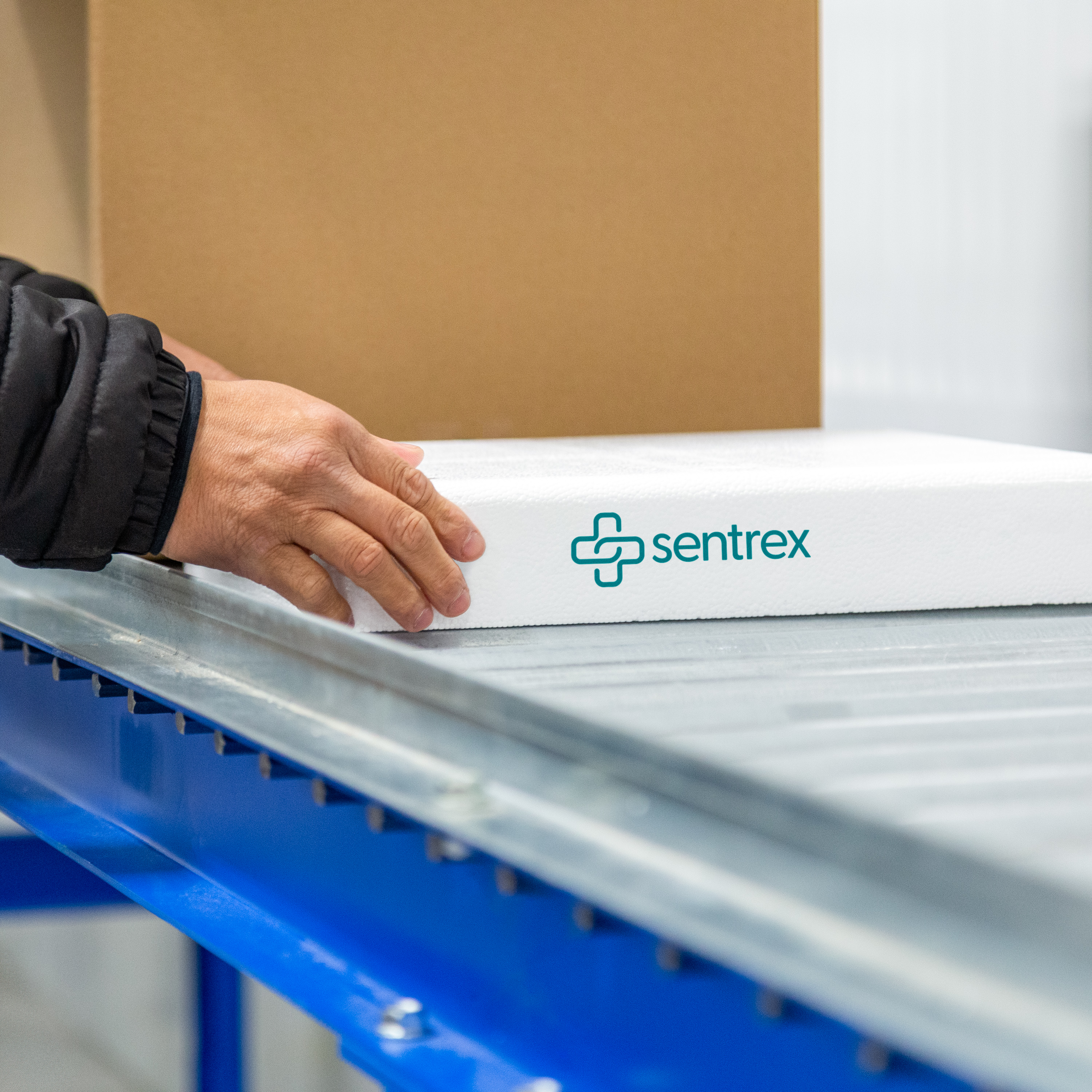 Entreposage de m?dicaments sp?cialis?s ? temp?rature contr?l?e dans une installation Sentrex